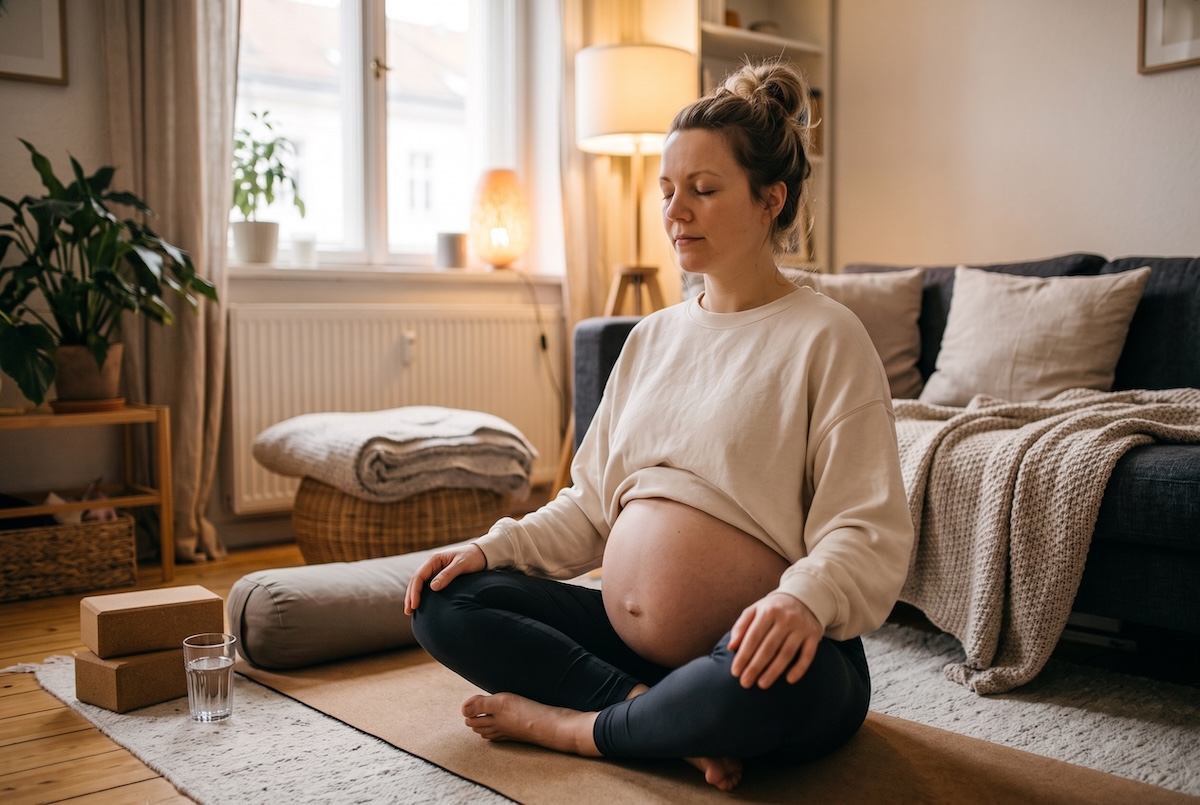 Fokuset i tredje trimester bør ligge på dyp hvile, mental forberedelse, næring og fødselsforberedende tiltak. 
